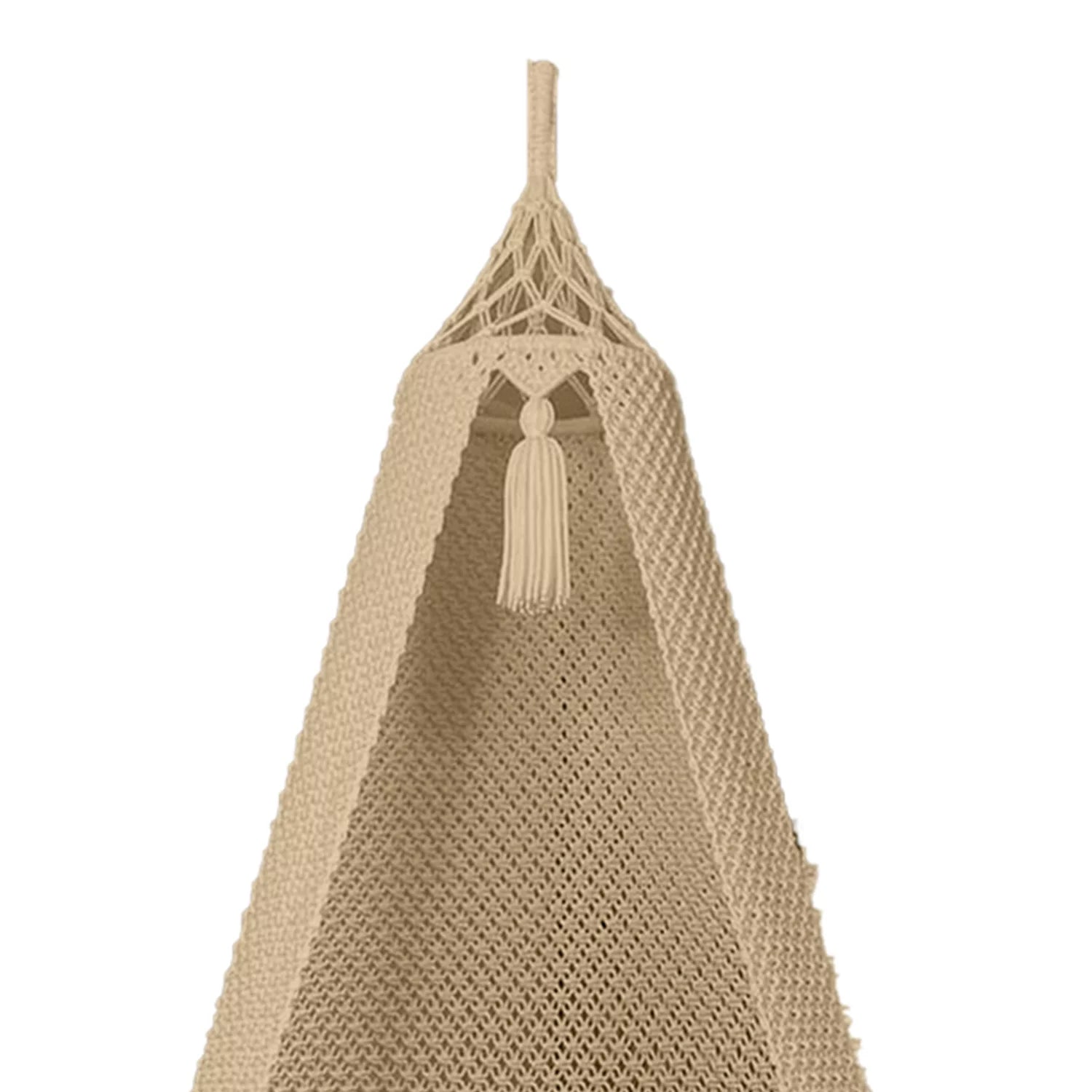 Peach Macrame hammock swing 35 inches