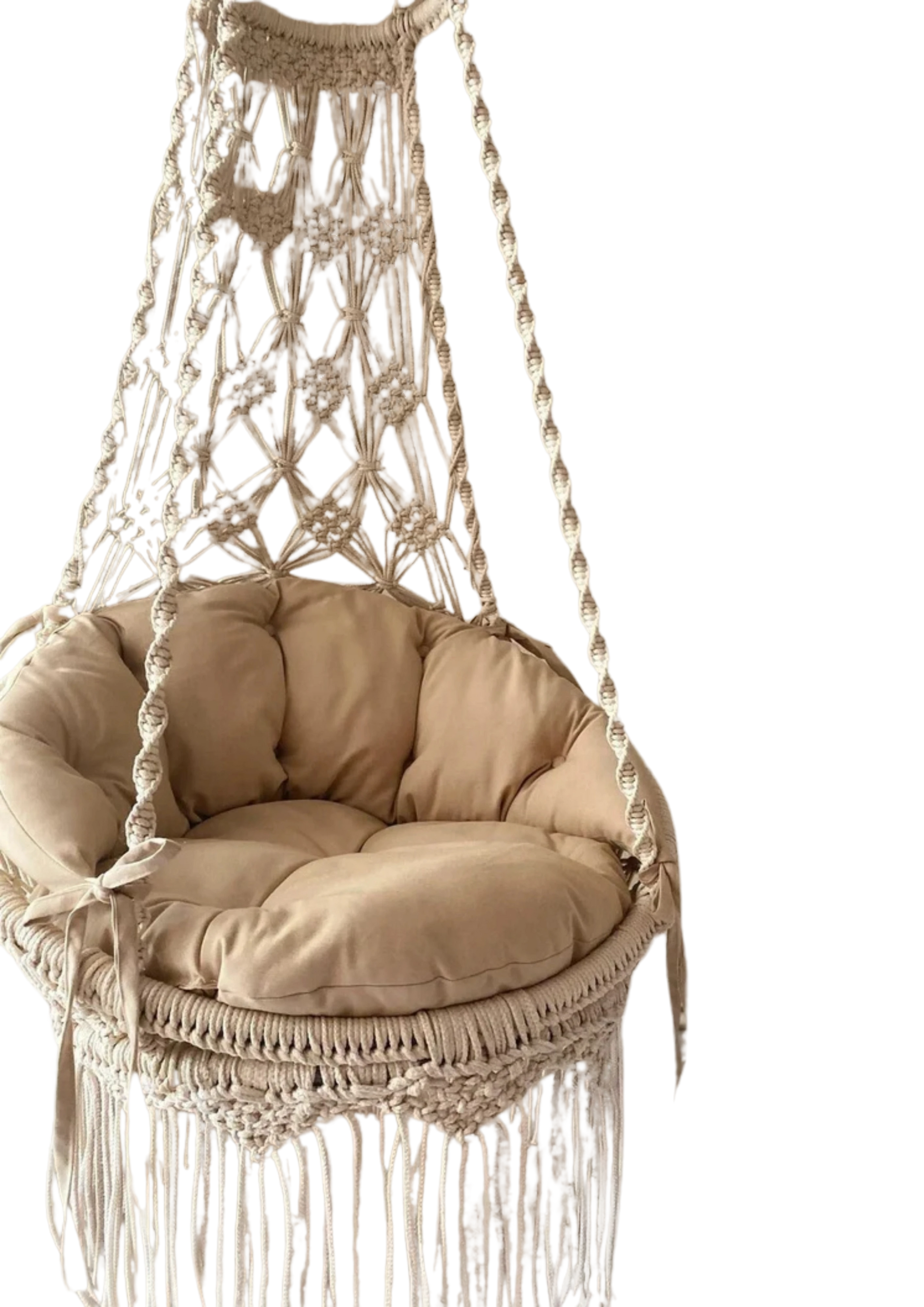 Bohemian macrame swing for indoor 30 Inches