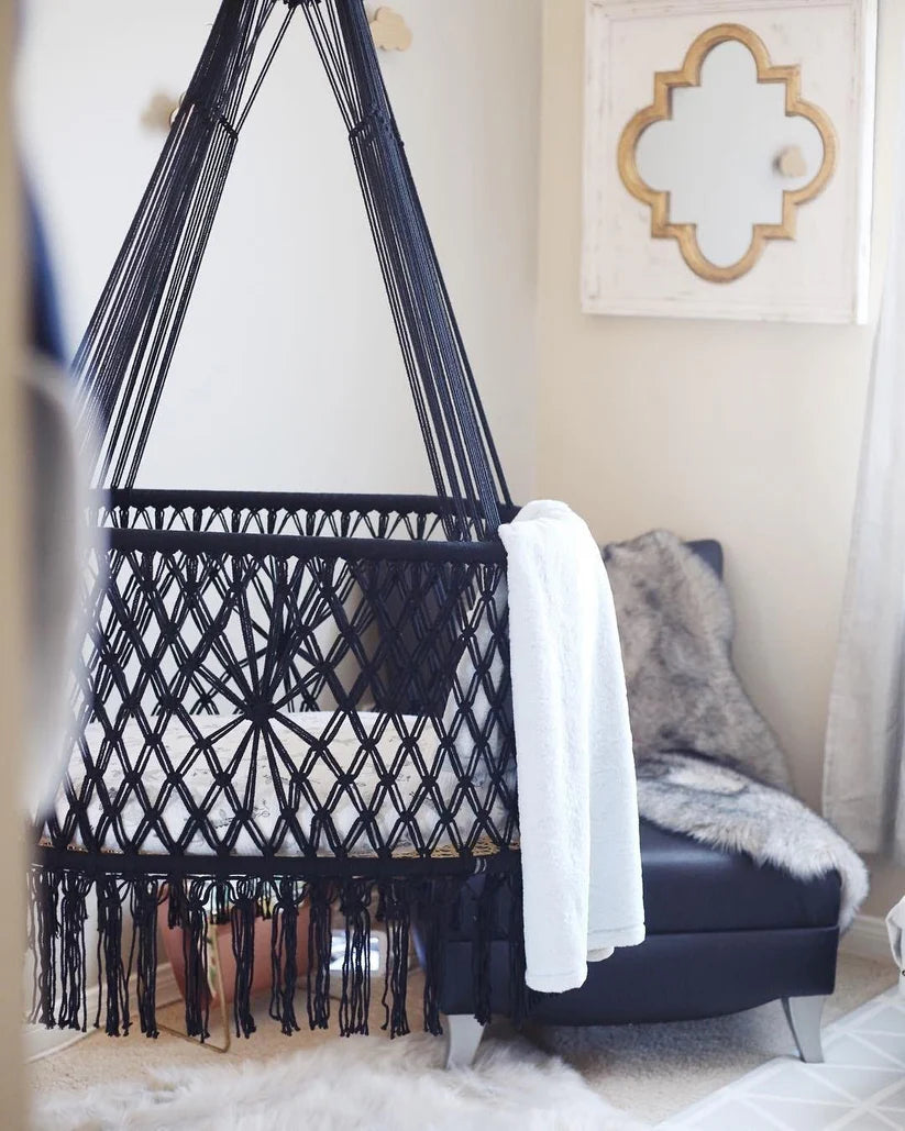 Strong Macrame Baby Bassinet