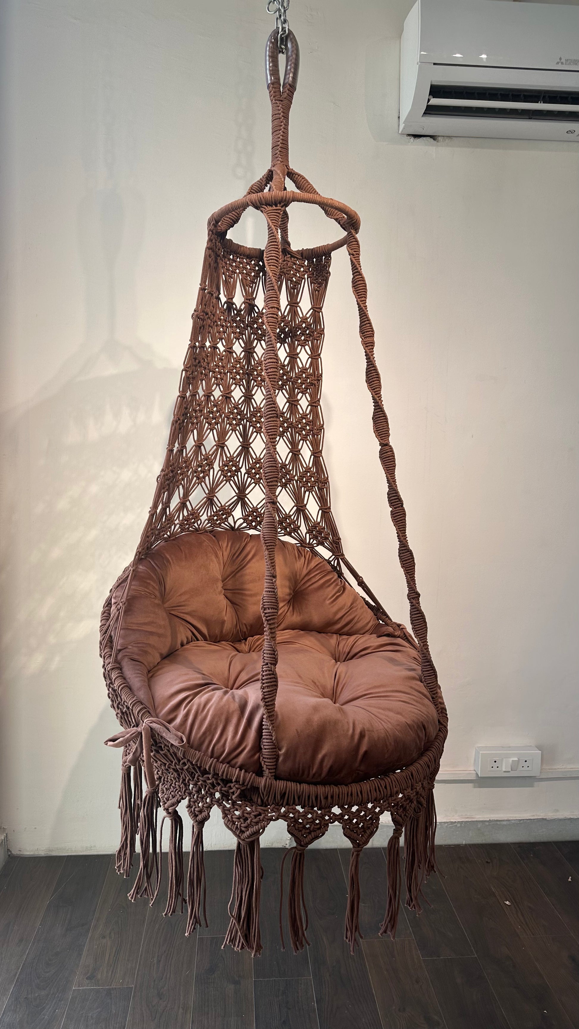 kokam 35 inches hanging chair swing