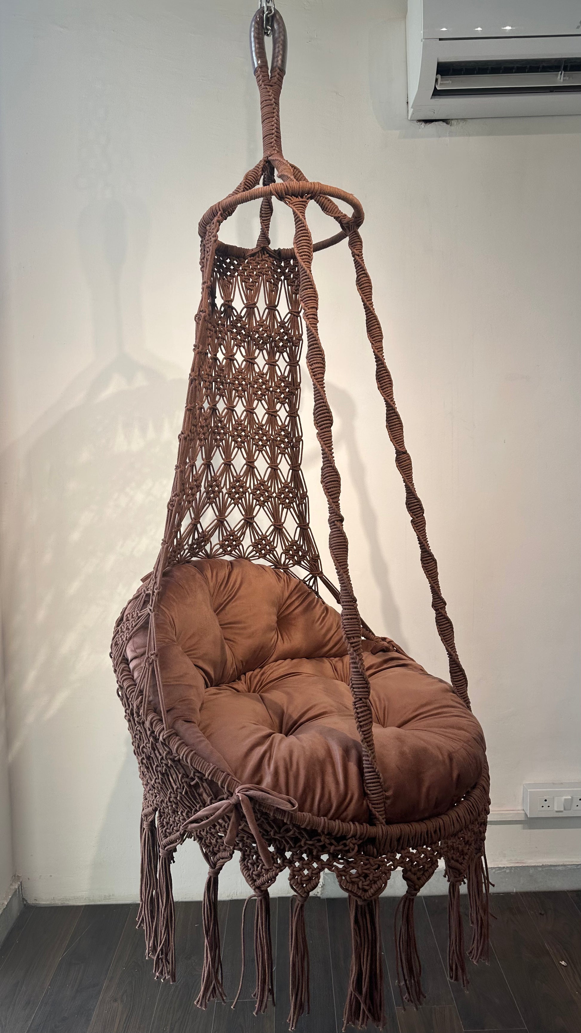 kokam 35 inches hanging chair swing