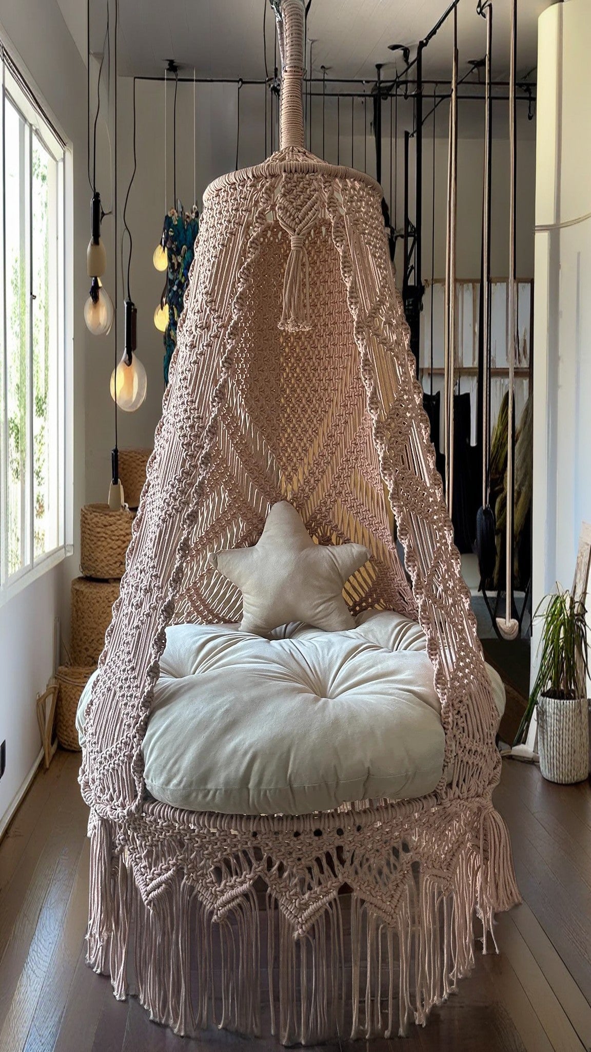 Mizo Macrame swing 35 inches for adults