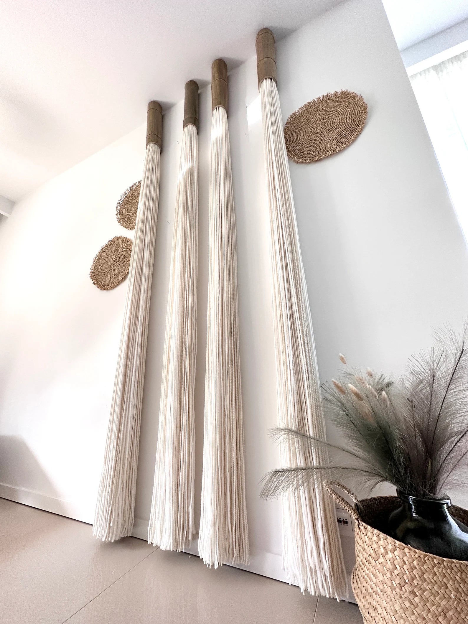 Handmade Boho wall art frame