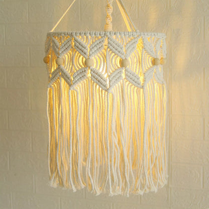 Boho Macrame Pendant Lamp