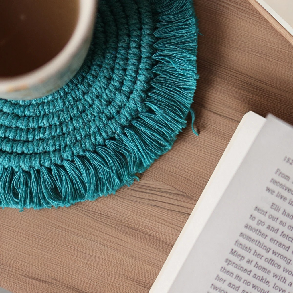 Macrame Coasters set of 2