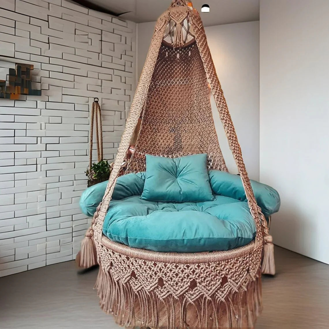 Couple macrame swing 50 Inches