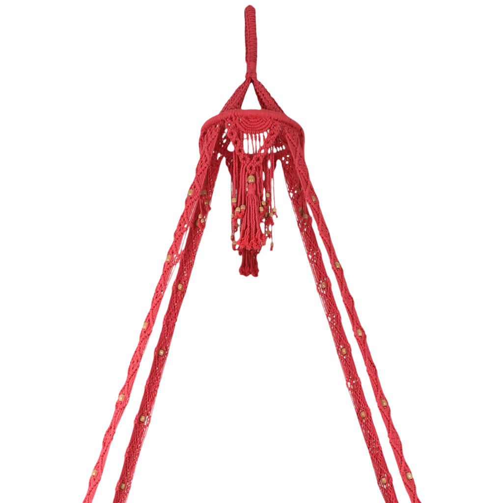 Macrame Nursery Swing Cradle