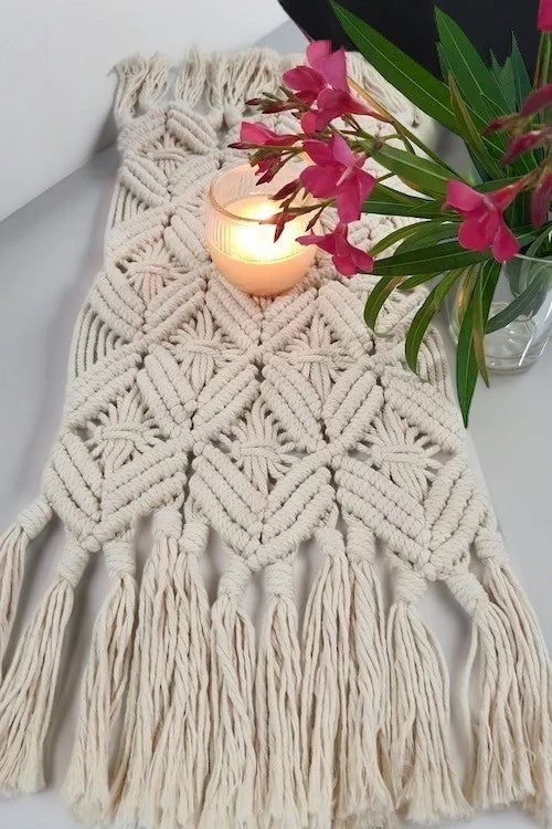 Macrame Cotton Handmade Table Runner