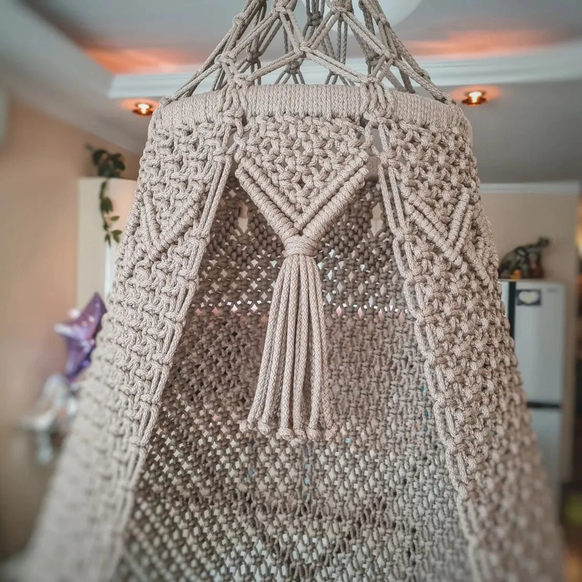 Couple macrame swing 50 Inches
