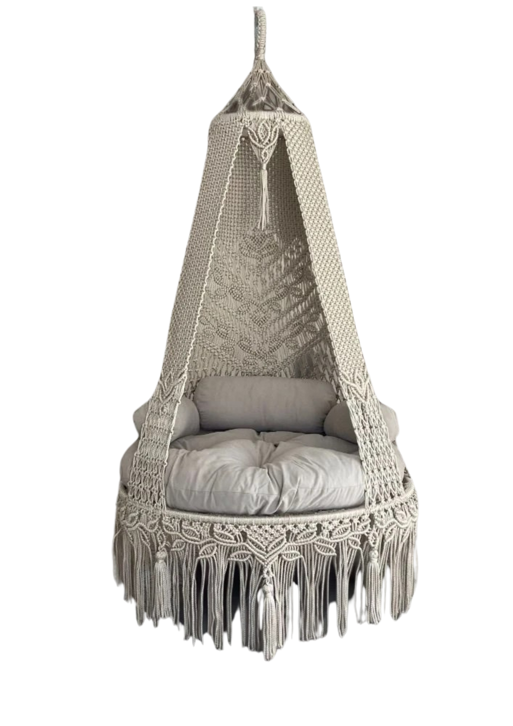 Macrame hanging swing for kids and adults 35 inches