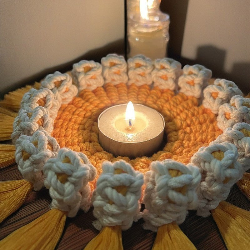 Vintage Knotwork Candle Mat