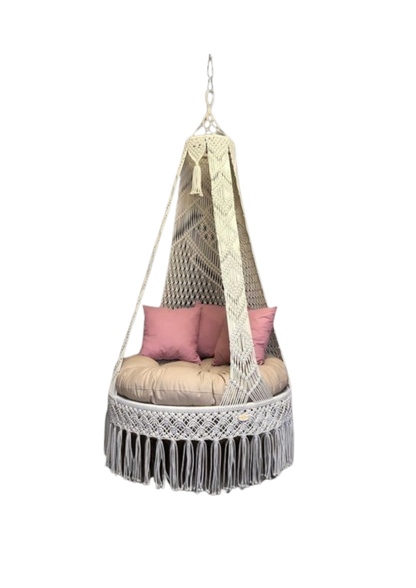 Buttercup Macrame Swing