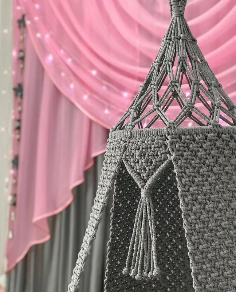 Grey Bliss Macrame Swings