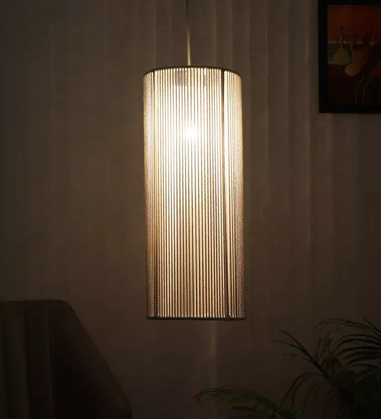 Minimalist Woven Pendant Light