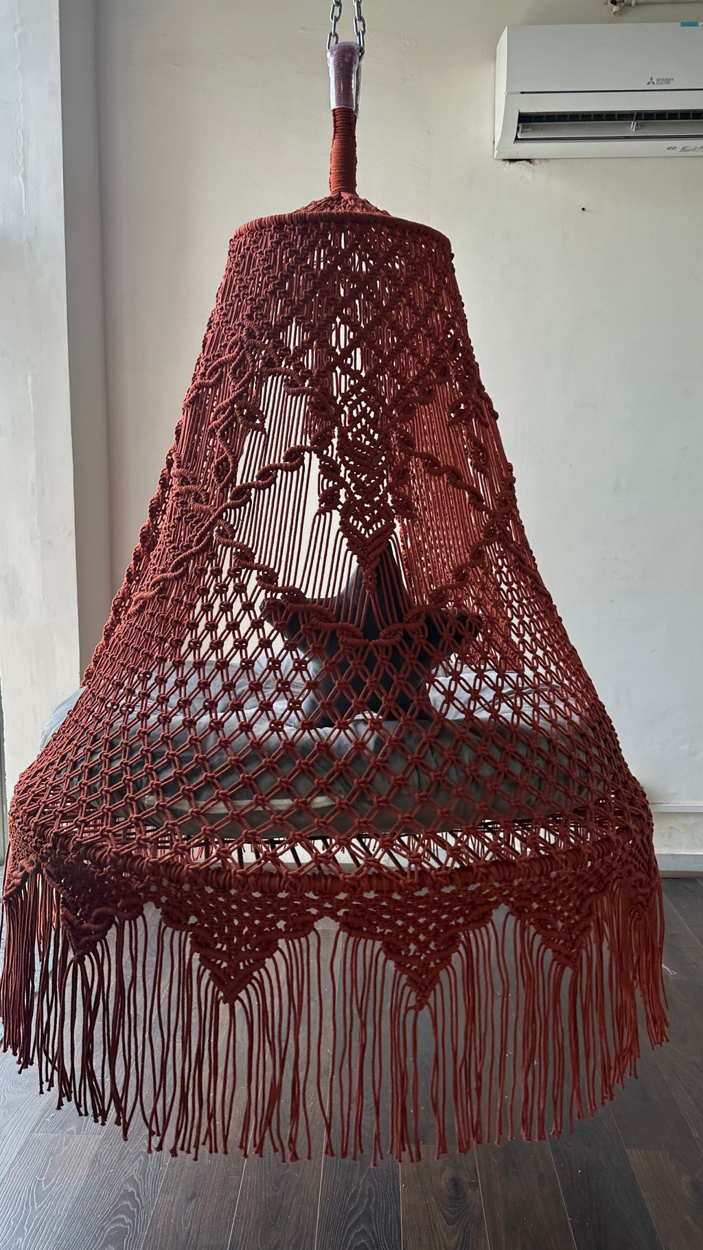 Desert Rose Macrame Swing