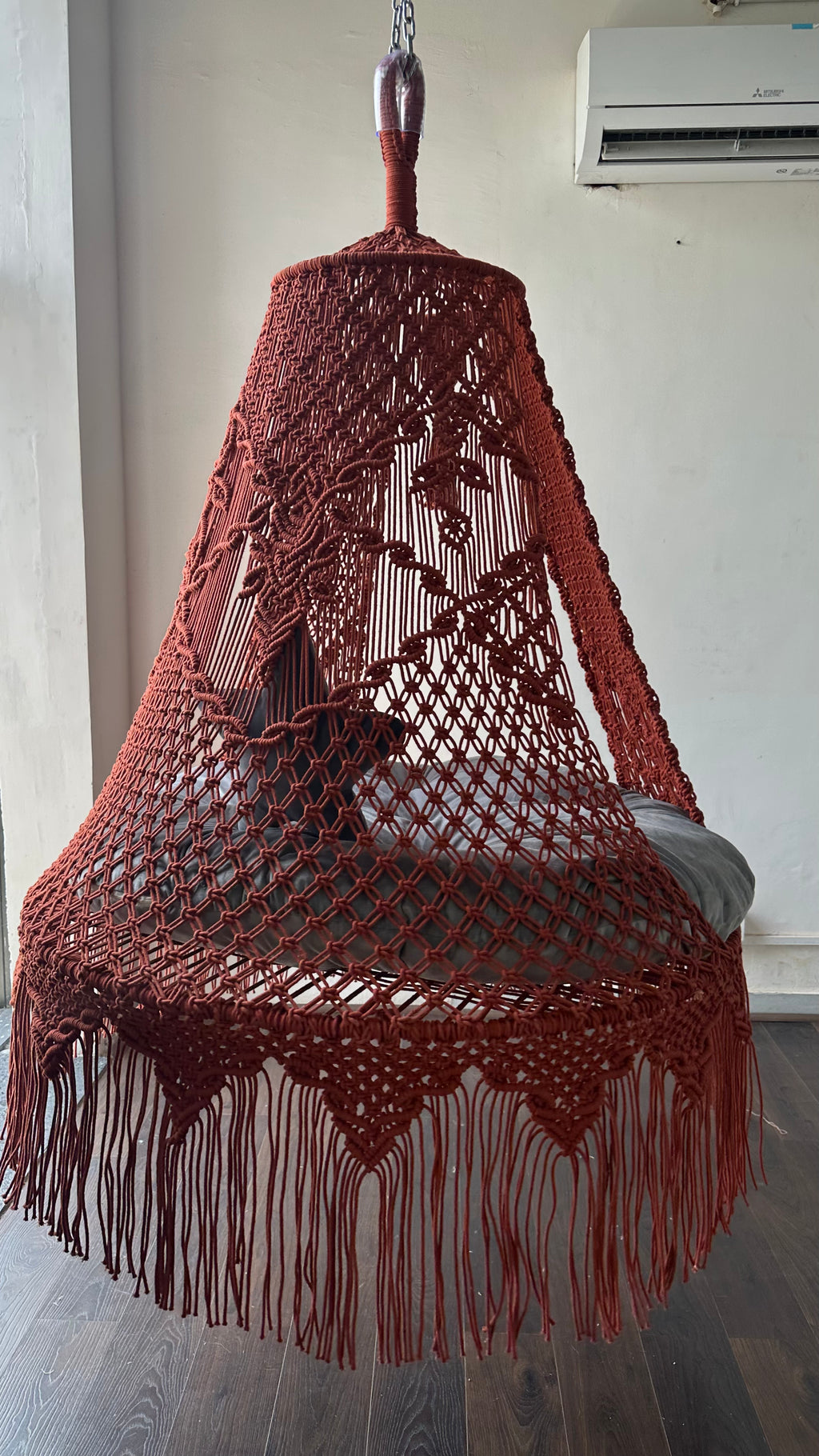 Desert Rose Macrame Swing