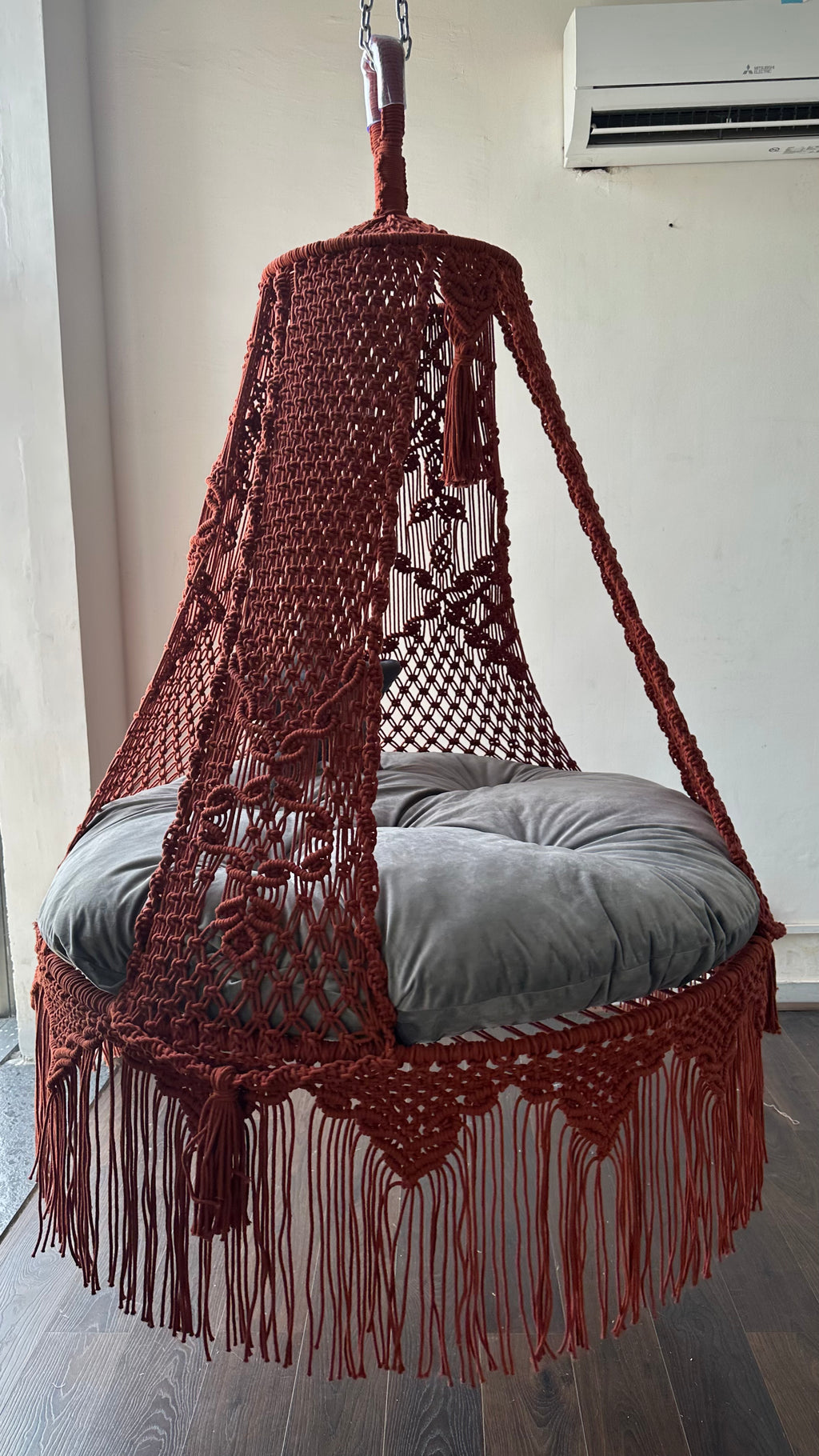 Desert Rose Macrame Swing