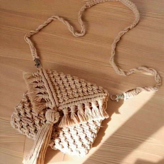 Lush Lux Macrame Handbag