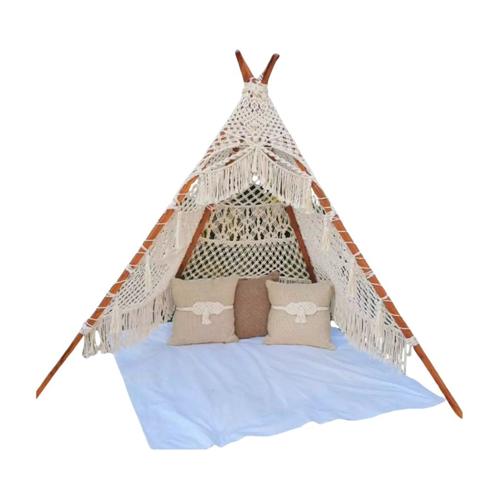 Macrame Kids Teepee Hideaway