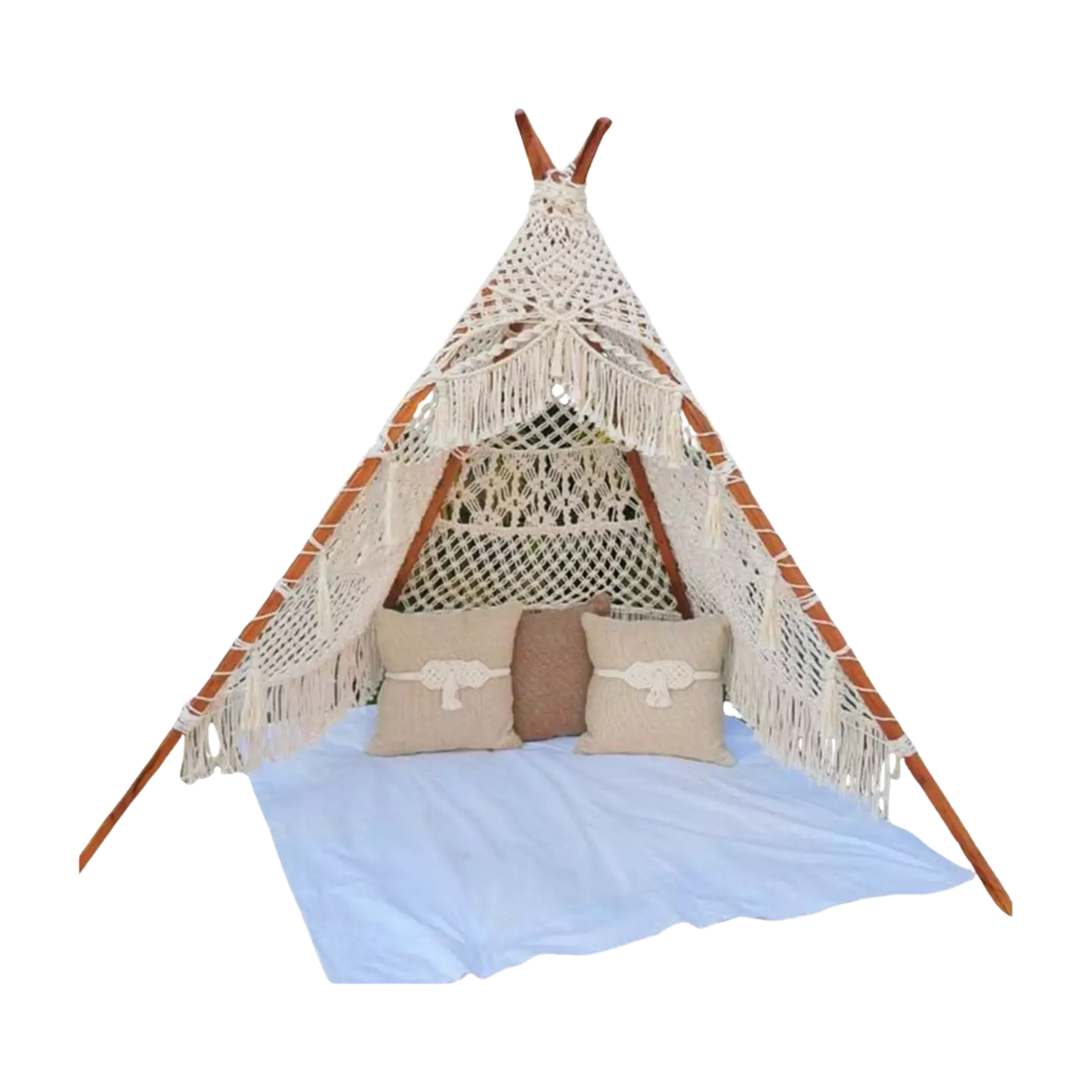 Macrame Kids Teepee Hideaway