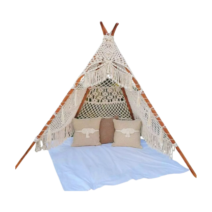 Macrame Kids Teepee Hideaway