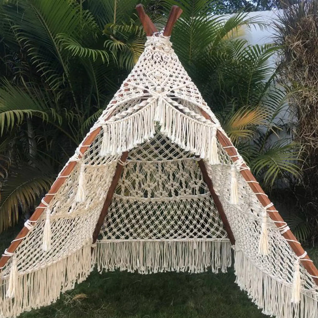 Macrame Kids Teepee Hideaway
