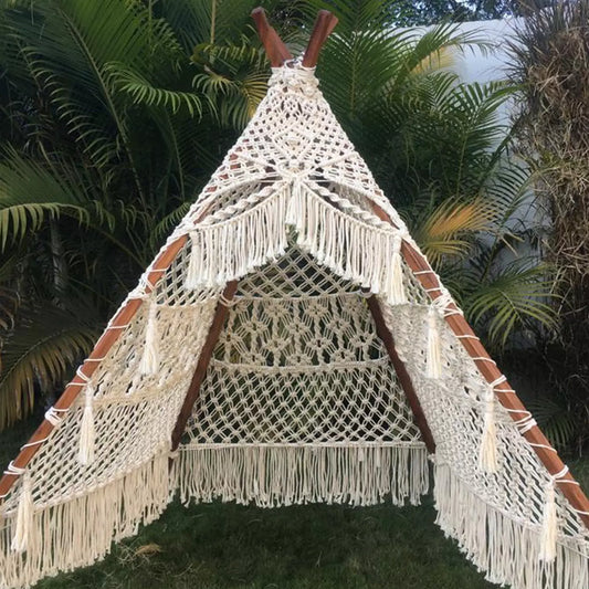 Macrame Kids Teepee Hideaway