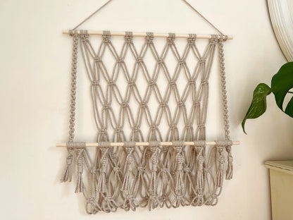 Macrame Toy Storage Hammock