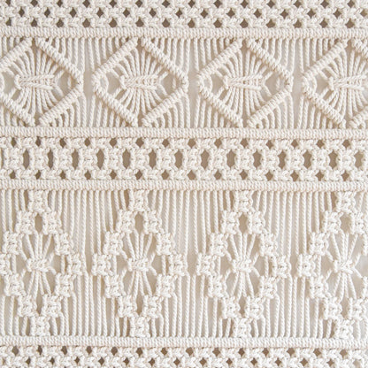 Handwoven Macrame Wall Hanging – Boho Minimalist Decor