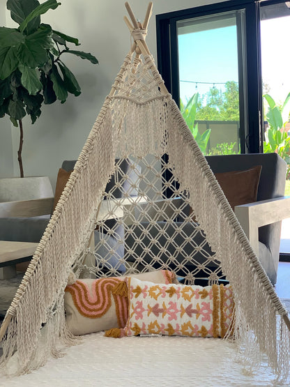 Boho Chic Macrame Fort