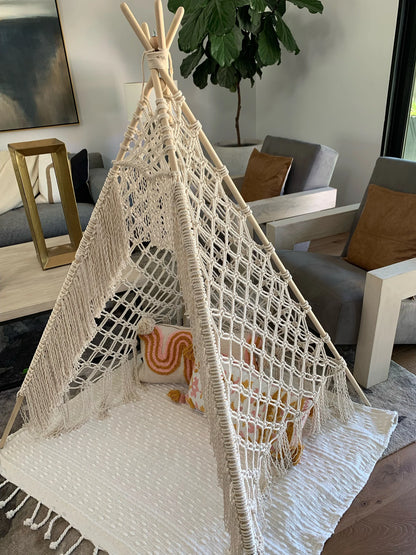 Boho Chic Macrame Fort