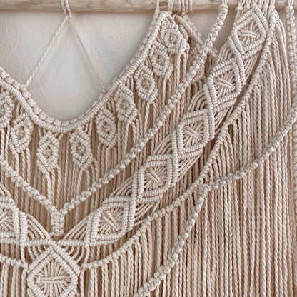 Large Handmade Macrame Wall Hanging