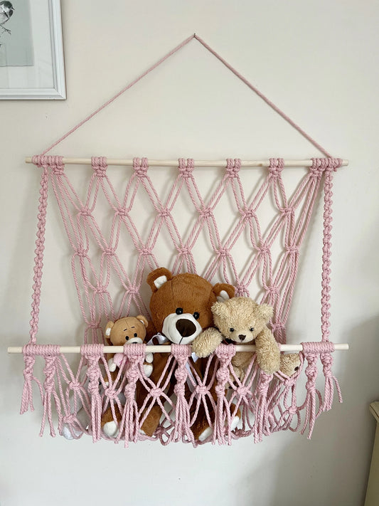 Boho Wall Hanging Toy Hammock