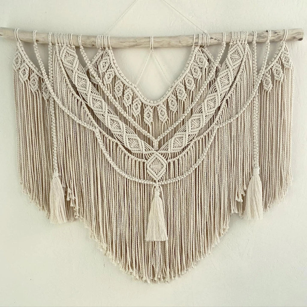 Large Handmade Macrame Wall Hanging