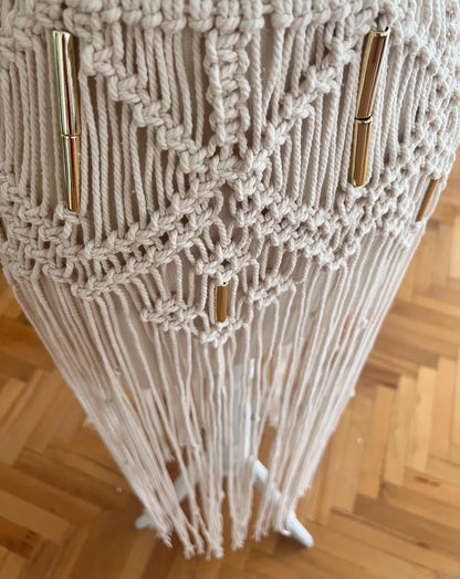 Boho Chic Macrame Skirt