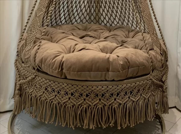 Cozy Macrame Swing for Home
