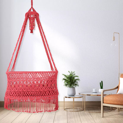 Macrame Nursery Swing Cradle