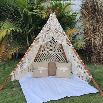 Macrame Kids Teepee Hideaway