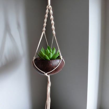 Handmade Macrame Hanging Planter